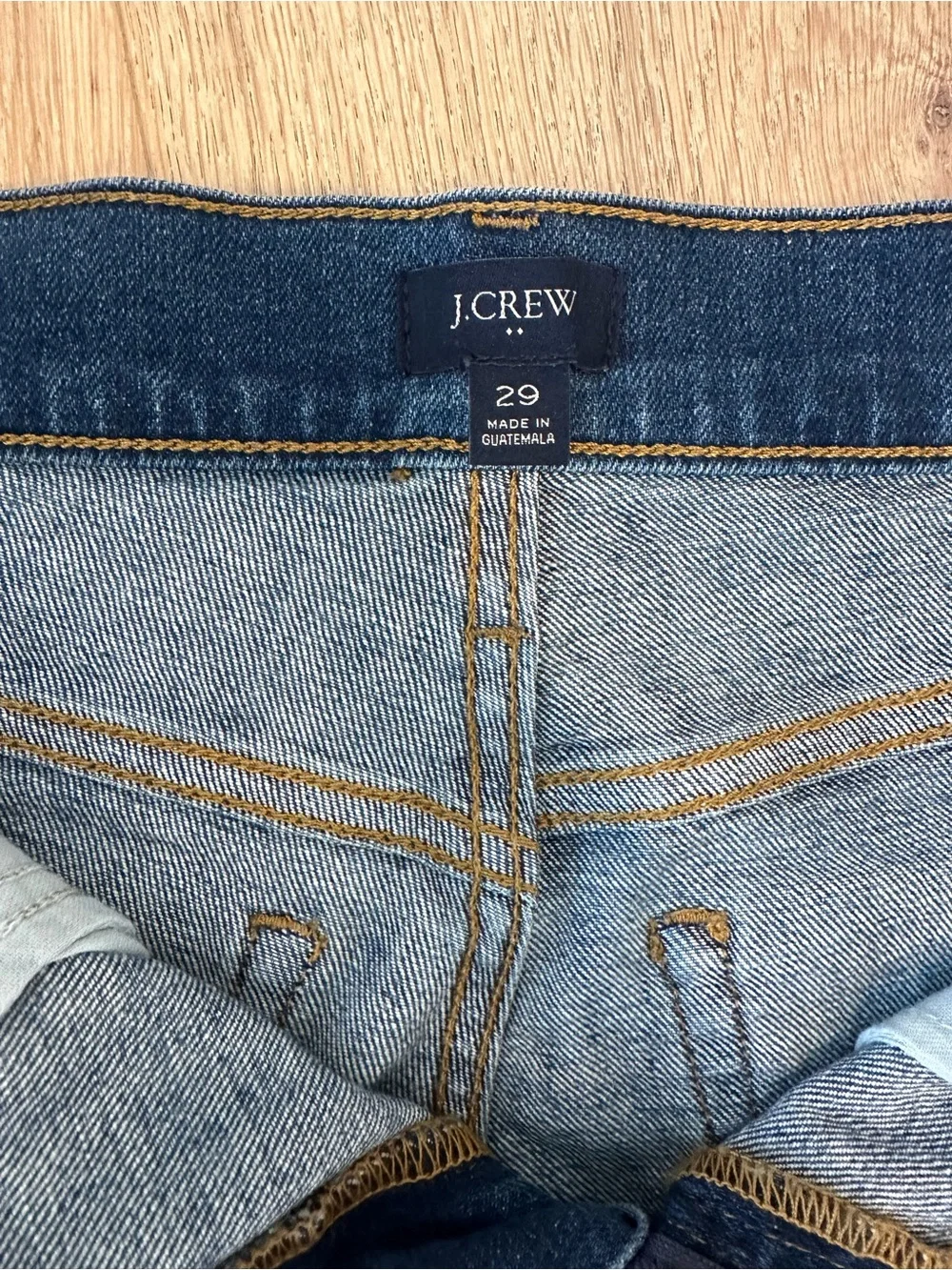 Denim Cutoff Shorts - Classic Blue
